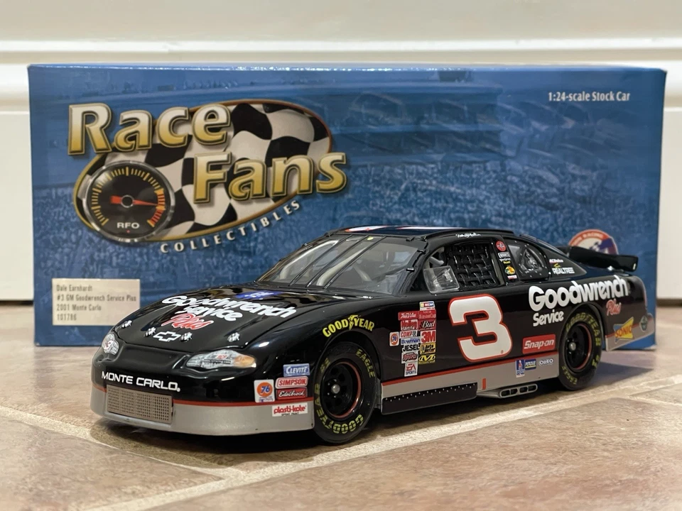 2001 Dale Earnhardt Goodwrench W/ Sonic Daytona 500 Last Ride NASCAR Action 1/24 - Image 2 of 4