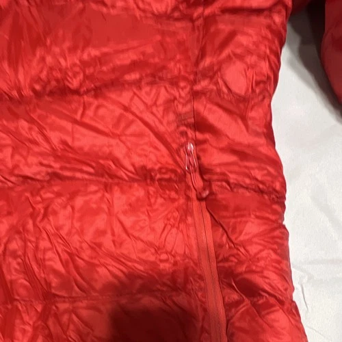 Montane Featherlite 800 Down Hooded Puffer Jacket Full Zip Packable Men’s L Red image 8