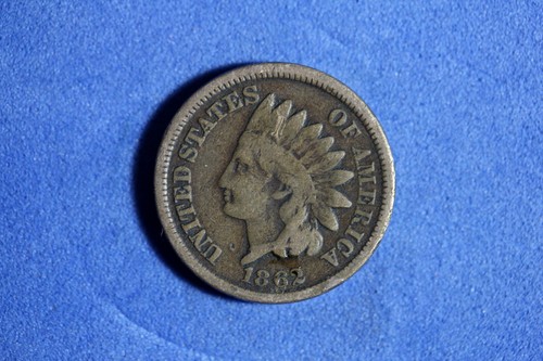 1862 Indian Head Cent #M23587