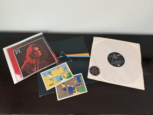 Pink Floyd Dark Side of the Moon LP SMAS-11163 Early Press Stickers VG+