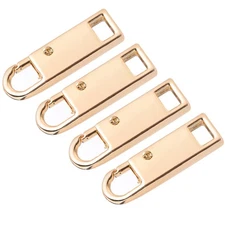 5pcs Detachable Zipper Luggage Backpack Clothing Accessories