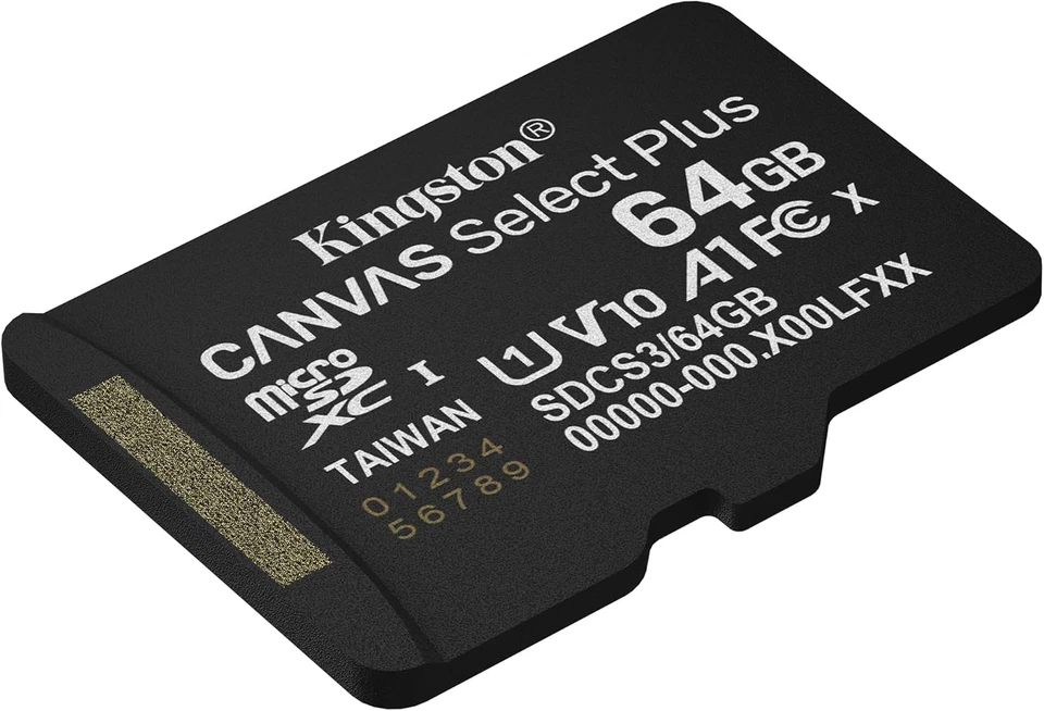 Canvas Select plus Scheda Di Memoria Microsd 64GB Micsdxc Gen3 100R A1 Adattator - Immagine 2 di 4