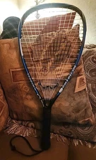 EKTELON Racquetball Racquet INVADER TI 925 Power Level X Small Glasses & Cover 