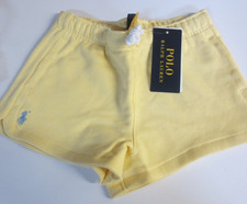 POLO RALPH LAUREN KIDS YELLOW TERRY SHORT - SIZE 4