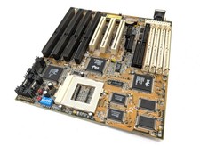 Untested Abit AB-PR5 Mainboard Socket 7 Motherboard ISA EDO Retro PCI