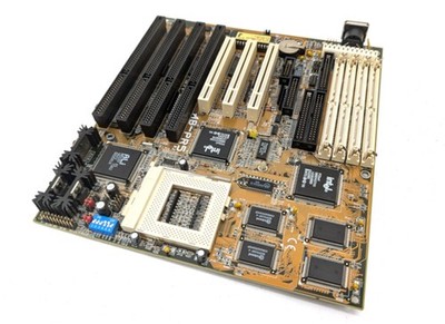 Ungetestet ABIT AB-PR5 Mainboard Sockel Socket 7 Motherboard ISA EDO Retro PCI