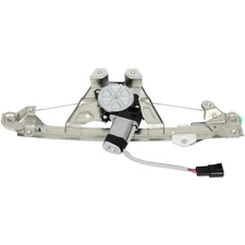 Rear Passenger Side Window Regulator with Motor For Saturn L300 Sedan 2001-2005
