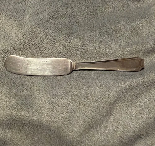 Fairfax Gorham Sterling Silver Butter Spreader Flat Handle 5 1/8" NM