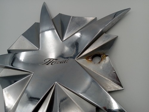 MIZATI Wheels Chrome Custom Wheel Center Cap # 2085, LG050136 Used - Picture 2 of 7