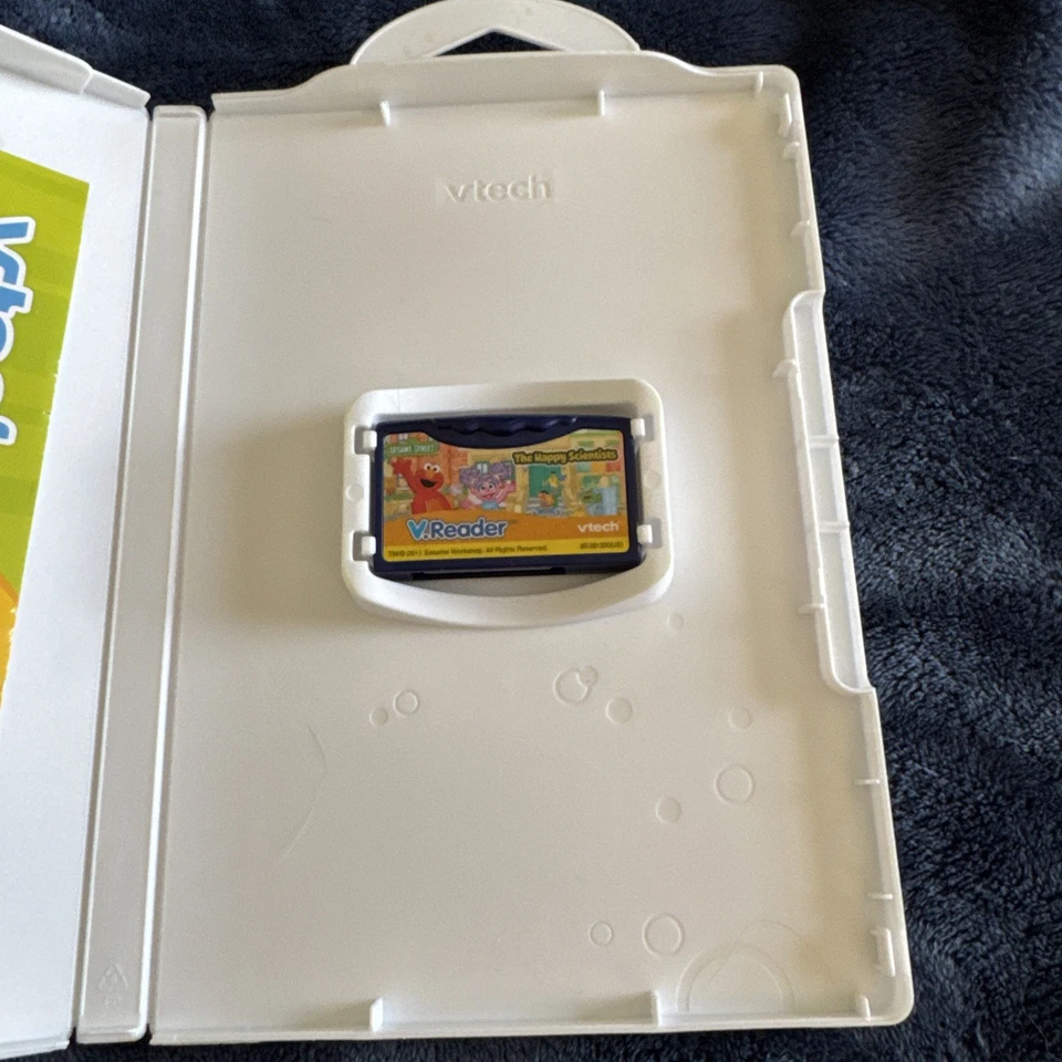 Lector de libros electrónicos animado por VTech The Happy Scientists V.Reader Plaza Sésamo Elmo Foto 4 de 4