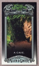 A Cave 2020 Topps Allen & Ginter Baseball Where Monsters Live Mini #MWML-2