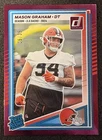 2025 Panini Mason Graham Season Stat Line (/35) (Raw)