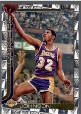 2025/26 Topps Flagship Basketball #255 Magic Johnson Tip Off Parallel