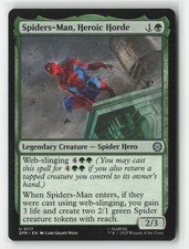 Spiders-Man, Heroic Horde 117 Marvel's Spider-Man Magic: The Gathering NM