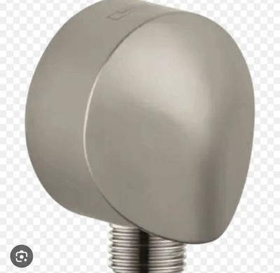 Hansgrohe Terrano Wall Outlet 27458823 Brushed Nickel Round Handheld Shower