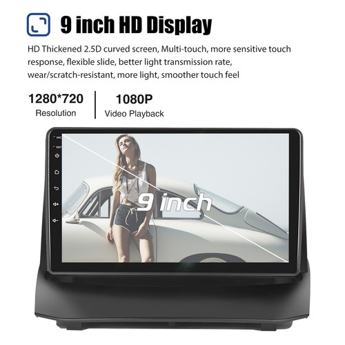 CAM+ For Ford Fiesta 2009-2014 Android 13 Car Stereo Radio GPS FM Carplay 2+64G - Picture 9 of 17
