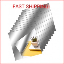 Zonon Flexible Mirror Sheets Self Adhesive Non Glass Mirror Tiles Stickers for H