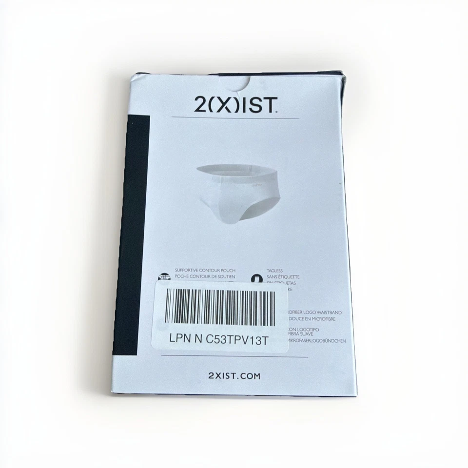 Paquete de 3 calzoncillos boxer 2xist Essential de algodón elástico ropa interior para hombre talla M Foto 2 de 4