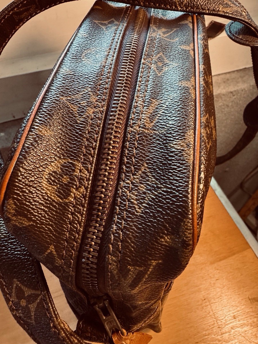 Pre 80s Eclair Zippers Louis Vuitton Monogram Marceau GM Crossbody
