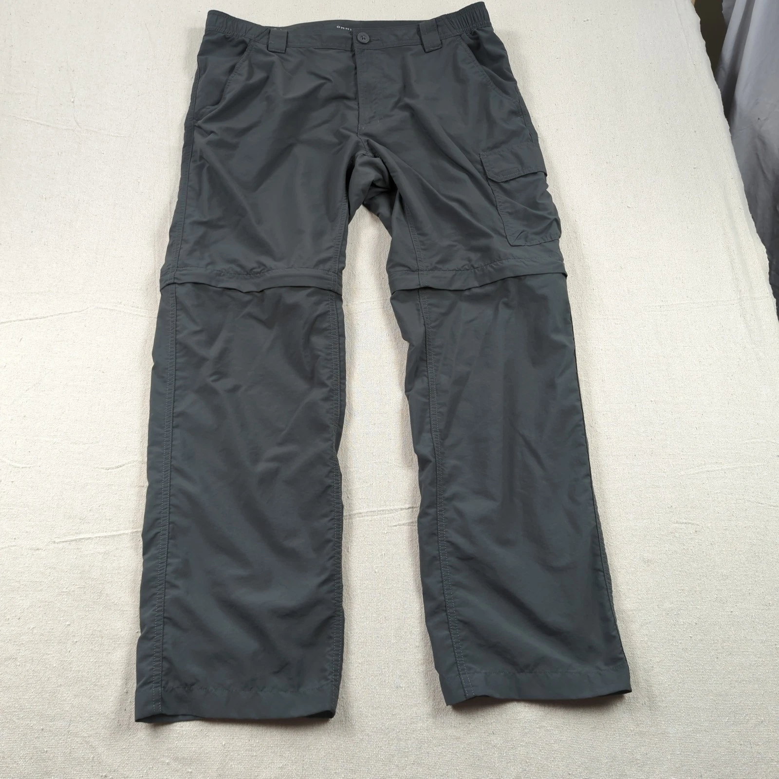 Columbia Pants Mens 36x30 Charcoal Gray Convertable Omni Shade Fishing
Opens in a new window or tab