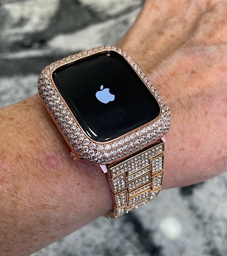 Apple Watch Ultra 49 mm oro rosa laboratorio diamante cassa Apple Watch + cinturino Apple Watch - Foto 4 di 12