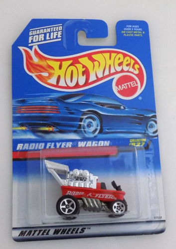 Hot Wheels Radio Flyer Wagon Collector #827 New on Card - 第 1/2 張圖片