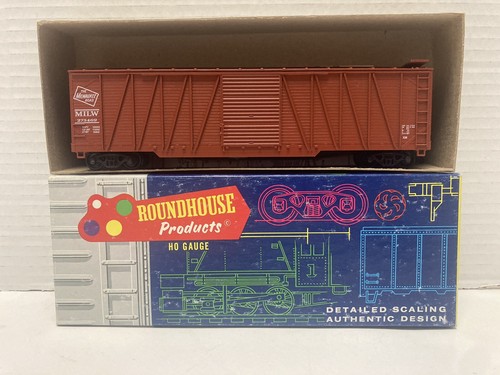 HO Roundhouse Milwaukee Road 275469 50' Extendido Kit de caja de una sola puerta para automóvil 2103 | Zustand: New