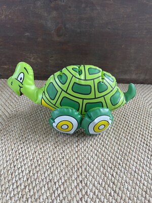 NEW Turtle Wax Promo Inflatable Advertisement Toy Turtle Blow Up 4.5'' X 9''