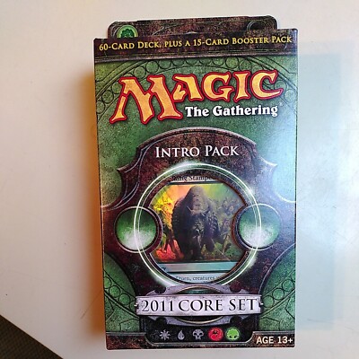 Stampede of Beasts Magic the Gathering 2011 Core Set Intro Pack Deck Booster MTG