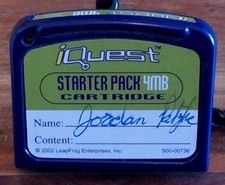 Quantum Leap iQuest Starter Pack 4MB Cartridge by LeapFrog
