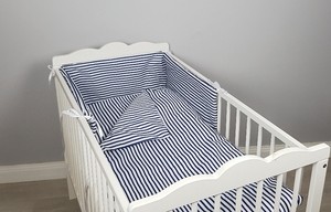 navy cot bed bedding