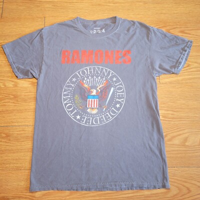 T-shirt Ramones 1234 - Homme - Noir Taille S - Coton - Fabriqué Au Mexique - Occasion