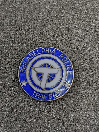 Vintage Philadelphia Police Traffic Pin