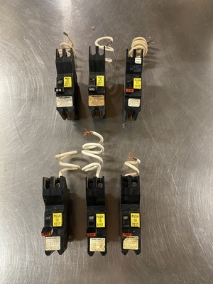 Federal Pacific FPE 20 Amp & 30 Amp Stab-Lok 20A GFCI Circuit Breaker