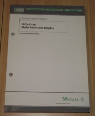 Bedienungshandbuch Multi-Funktions-Display MFD-Titan AWB2528-1480D