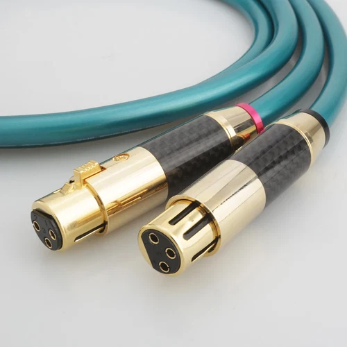 Par de cables de interconexión Ortofon alta pureza OCC Hifi XLR macho hembra a RCA macho - Imagen 6 de 6