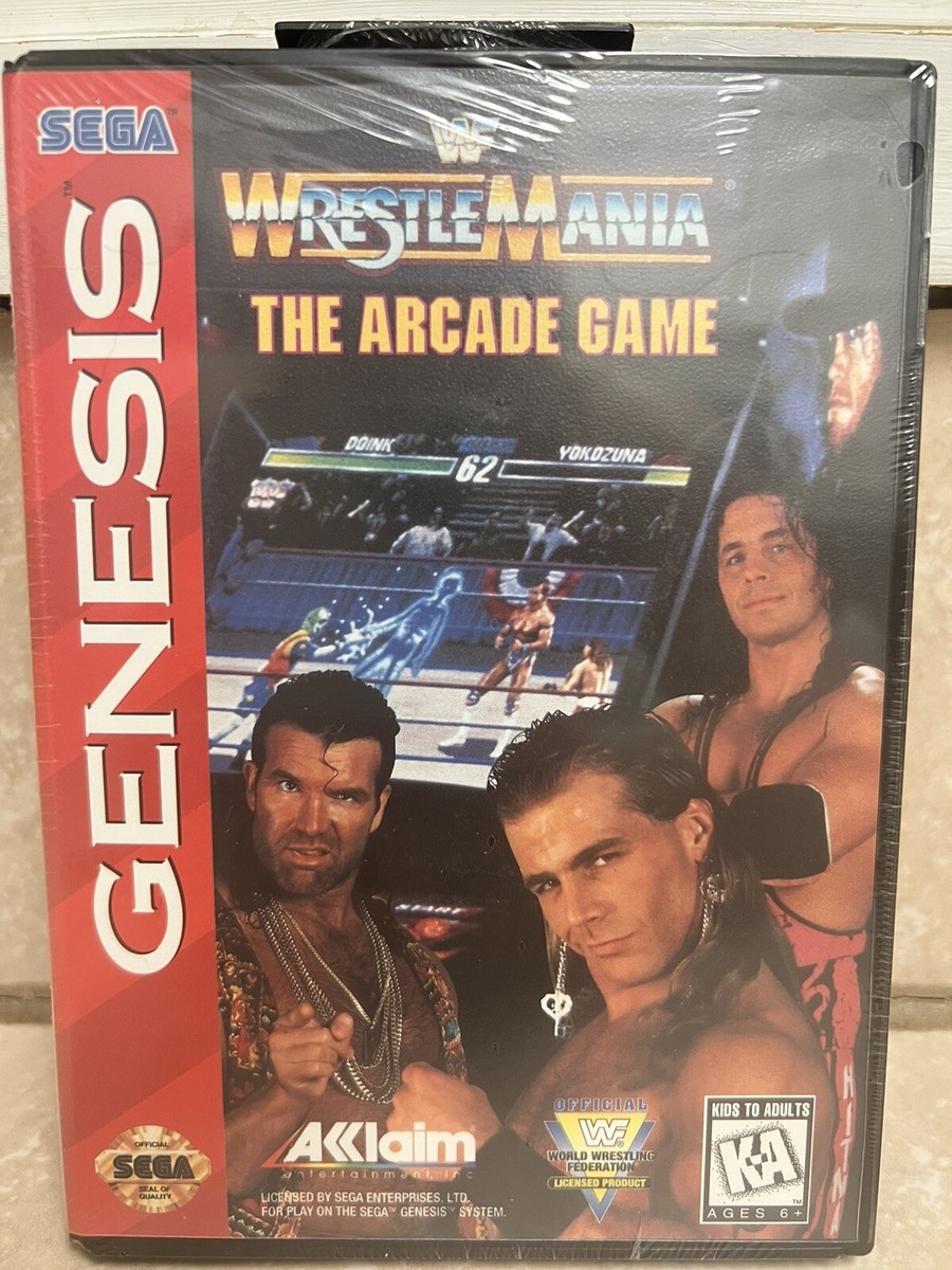 WWF WrestleMania: The Arcade Game (Sega Genesis, 1995) for WWF WrestleMania: The Arcade Game (Sega Genesis, 1995) for