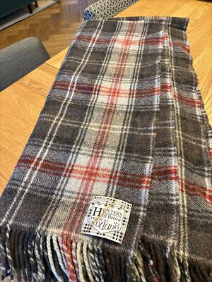 Hunters Of Brora Tartan Check Throw Blanket UK