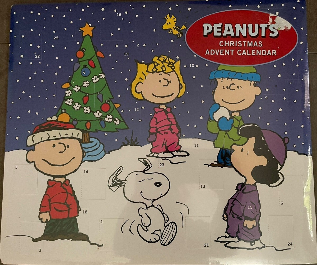 アメコミ PEANUTS Christmas HTF NEW Peanuts Christmas Advent Calendar Snoopy Charlie