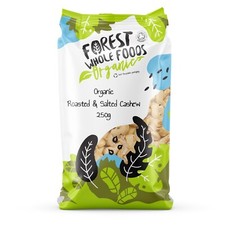 Organic Cashew Nuts Roasted and Salted - Forest Whole Foods