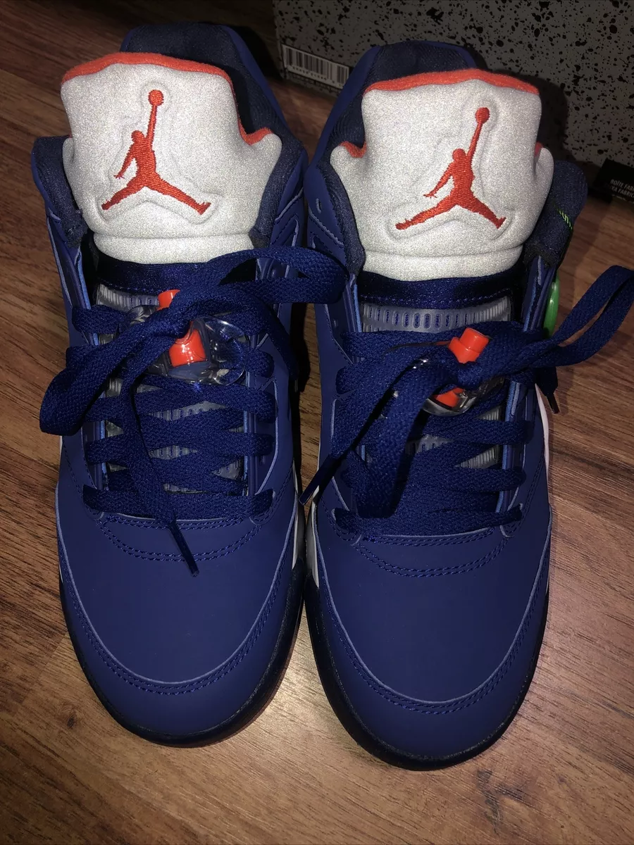 Size 8.5 - Jordan 5 Retro Low Knicks 2016 stockx Authenticated