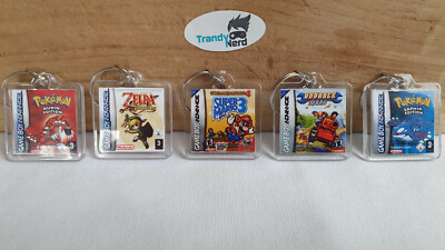 ''Mini OVP'' Schlüsselanhänger f. Nintendo* Fans. GBA* Edition. Retro Geschenk