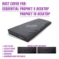 DUST COVER for Sequential Prophet-5 Desktop / Prophet-10 Desktop