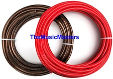 4 Gauge 40' ft each Red Black Auto PRIMARY WIRE 12V Auto Wiring Car Power Cable