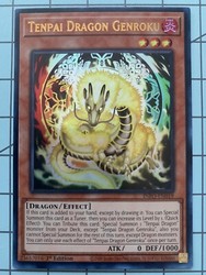 Tenpai Dragon Genroku INFO-EN019 Ultra Rare 1st Edition The Infinite Forbidden
