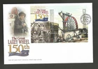 ISLE OF MAN 2004 LAXEY WHEEL MINIATURE SHEET on UNADDRESSED FIRST DAY COVER