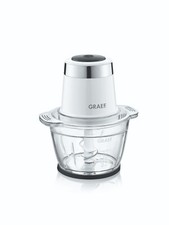GRAEF CH 501 Zerkleinerer 500 Watt, vierflügeliges Edelstahlmesser, 1 Liter Glas