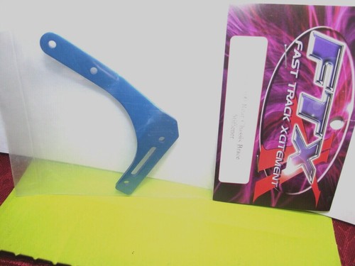 Ftx Rear Chassis Brace stiffener Blue Alum Ofna Gtp1 1/8 Street Racer ftx1300 - Picture 3 of 4