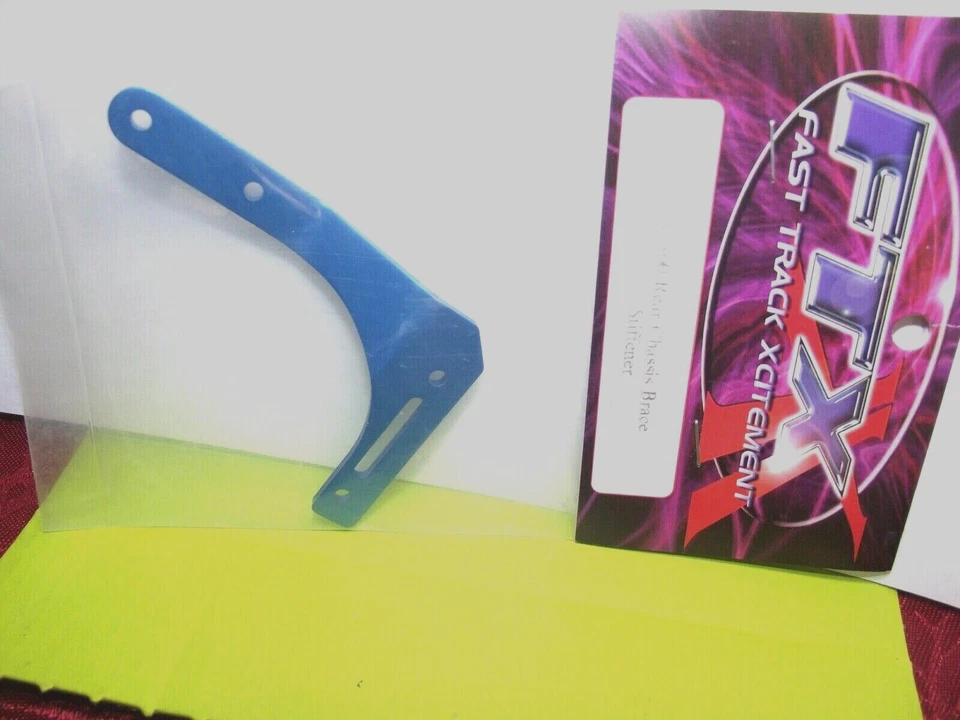 Ftx Rear  Chassis Brace stiffener Blue Alum  Ofna Gtp1 1/8 Street Racer  ftx1300 - Image 3 of 4