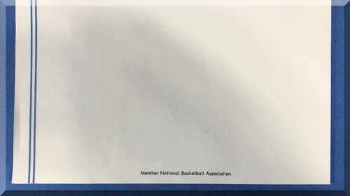 MEMBRETE OFICIAL DE BÚFALO BRAVES NBA NATIONAL BASKETBALL ASOCIATION 8 1⁄2 X 11 - Imagen 3 de 3